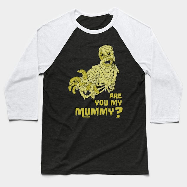 Are you my mummy? Baseball T-Shirt by VicNeko